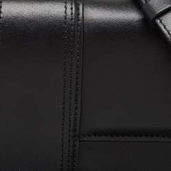 Pre Owned حقيبة كروس جاكيموس لو بامبينو جلد سوداء 