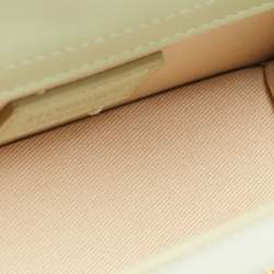 Jacquemus Pale Green Leather Le Bambino Mini Top Handle Bag.
