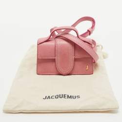 Jacquemus Pink Leather Mini Le Petit Bambino Crossbody Bag