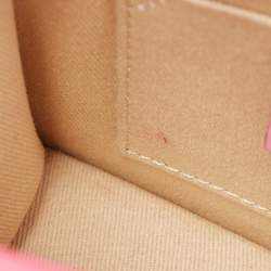 Jacquemus Light Pink Leather Le Chiquito Moyen Top Handle Bag