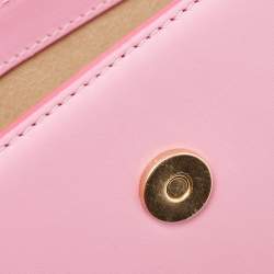 Jacquemus Light Pink Leather Le Chiquito Moyen Top Handle Bag