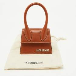 Jacquemus Brown Leather Le Chiquito Mini Bag