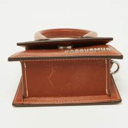 Jacquemus Brown Leather Le Chiquito Mini Bag