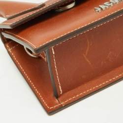 Jacquemus Brown Leather Le Chiquito Mini Bag
