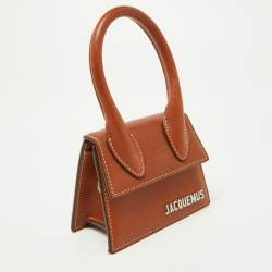 Jacquemus Brown Leather Le Chiquito Mini Bag