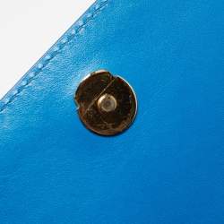 Jacquemus Blue Leather Grand Le Chiquito Top Handle Bag