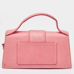 Jacquemus Pink Leather Mini Le Bambino Top Handle Bag