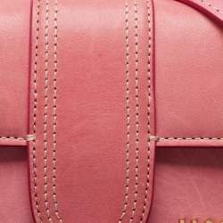 Jacquemus Pink Leather Mini Le Bambino Top Handle Bag