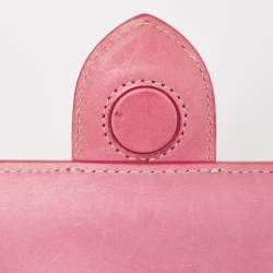 Jacquemus Pink Leather Mini Le Bambino Top Handle Bag