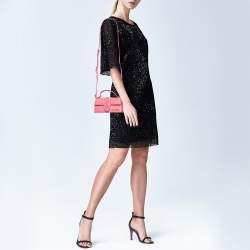 Jacquemus Pink Leather Mini Le Bambino Top Handle Bag