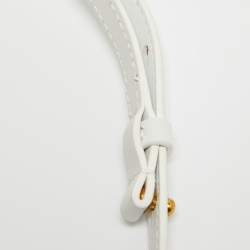 Jacquemus White Leather Le Chiquito Mini Bag