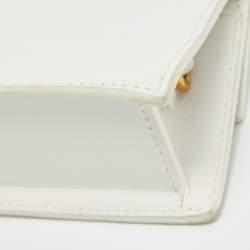 Jacquemus White Leather Le Chiquito Mini Bag