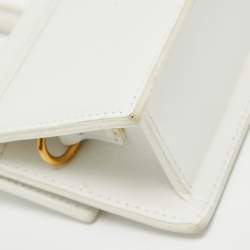Jacquemus White Leather Le Chiquito Mini Bag