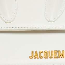 Jacquemus White Leather Le Chiquito Mini Bag