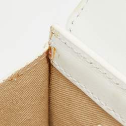 Jacquemus White Leather Le Chiquito Mini Bag