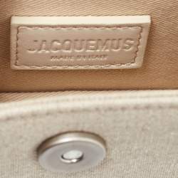 Jacquemus Beige Canvas Mini Le Chiquito Bag