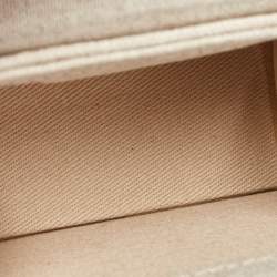 Jacquemus Beige Canvas Mini Le Chiquito Bag