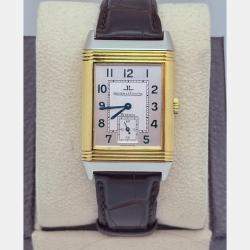 Pre Owned Jaeger-LeCoultre Reverso Q2705420 Manual Silver 18K Gold Stainless Steel Unisex Wristwatch 26 mm