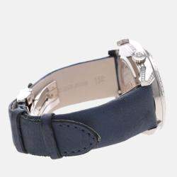 Pre Owned Jaeger-LeCoultre Rendez-Vous Moon Q3533490 Automatic White Diamonds 18K White Gold Women's Wristwatch 39mm