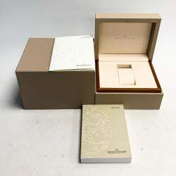 Jaeger LeCoultre Silver Diamonds 18K Yellow Gold Reverso Florale Q2651402 Women's Wristwatch 33 x 21 MM