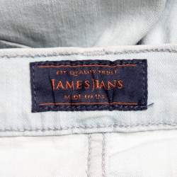 Pre Owned James Jeans Blue Sorbet Twiggy Jeans M 