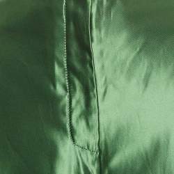 Jason Wu Green Satin Silk Wide Leg Pants L