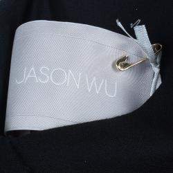 Pre Owned Jason Wu Black Lace-Detail Dress M