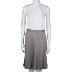 Jason Wu Grey A-Line Skirt M