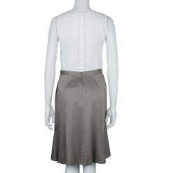 Jason Wu Grey A-Line Skirt M