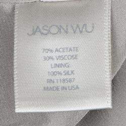 Jason Wu Grey A-Line Skirt M