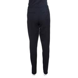 Jason Wu Black Wool Tailored Trousers M
