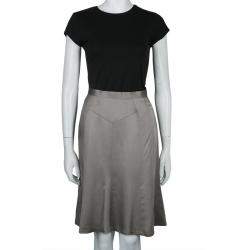 Jason Wu Grey A-Line Skirt L
