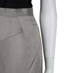 Jason Wu Grey A-Line Skirt L