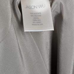 Jason Wu Grey A-Line Skirt L