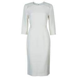 Jason Wu Cream Lace Detail Dress M