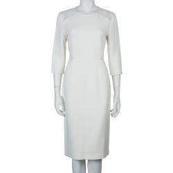 Jason Wu Cream Lace Detail Dress M