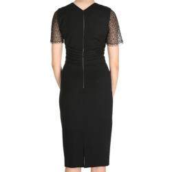 مملوكة مسبقًا فستان جيسون وو أسود بالدانتيل M