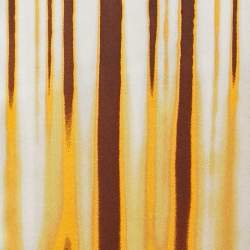 مملوكة مسبقًا وشاح جان بول غولتييه حرير ساتان مطبوع أصفر