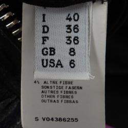 Pre Owned Jean Paul Gaultier Femme Multicolor Gathered Zip Detail Maxi Dress S