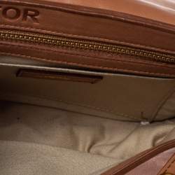 Jerome Dreyfuss Light Brown Leather Embellished Small Victor Shoulder Bag