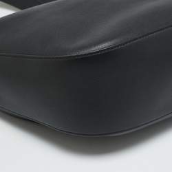 Pre Owned Jil Sander Knot Small Black Leather Shoulder Bag