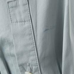 Jil Sander Light Blue Cotton Button Front Shirt S