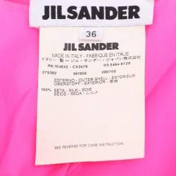 Jil Sander Pink Silk Top XS