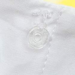 Pre Owned Jil Sander White Stretch Cotton Top S