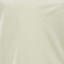 Pre Owned Jil Sander Cream Jersey V-Neck Top M