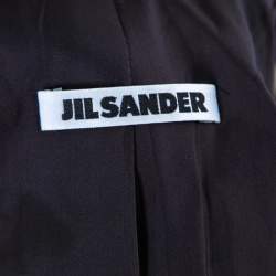 Jil Sander Beige Wool and Angora Belted Coat S
