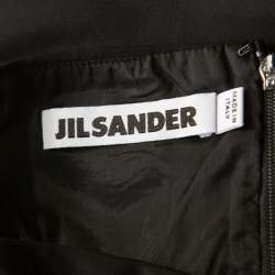 Pre Owned Jil Sander Black Pencil Skirt L