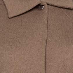 Jil Sander Beige Wool Box Sleeve Oversized Jacket S