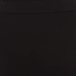 Jil Sander Black Wool A-Line Skirt L