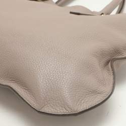 Jil Sander Beige Leather Tote